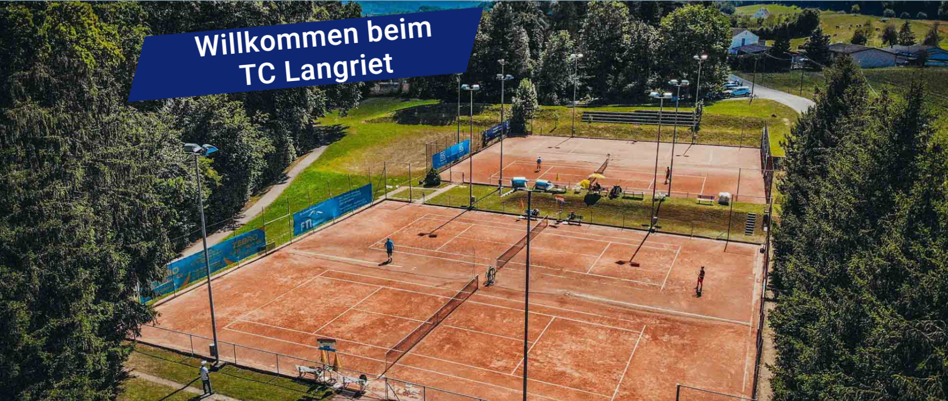 Tennisplätze beim TC Langriet